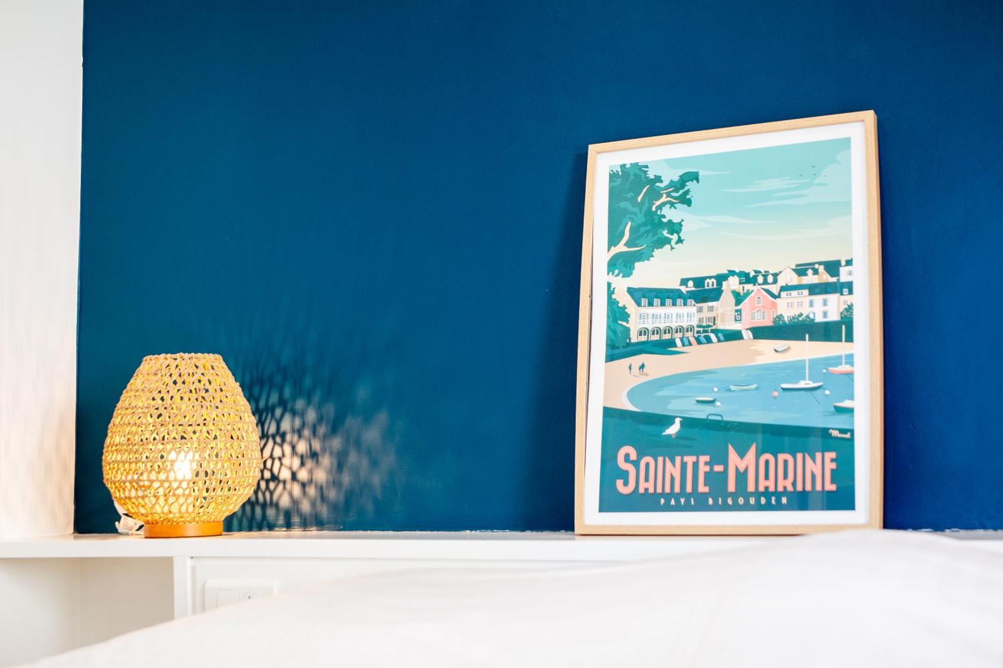 Appartement Sainte Marine Vue Mer Combrit Eksteriør billede